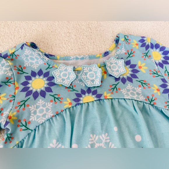 Disney Store Frozen long sleeve gown girls plus a case - Picture 4 of 7